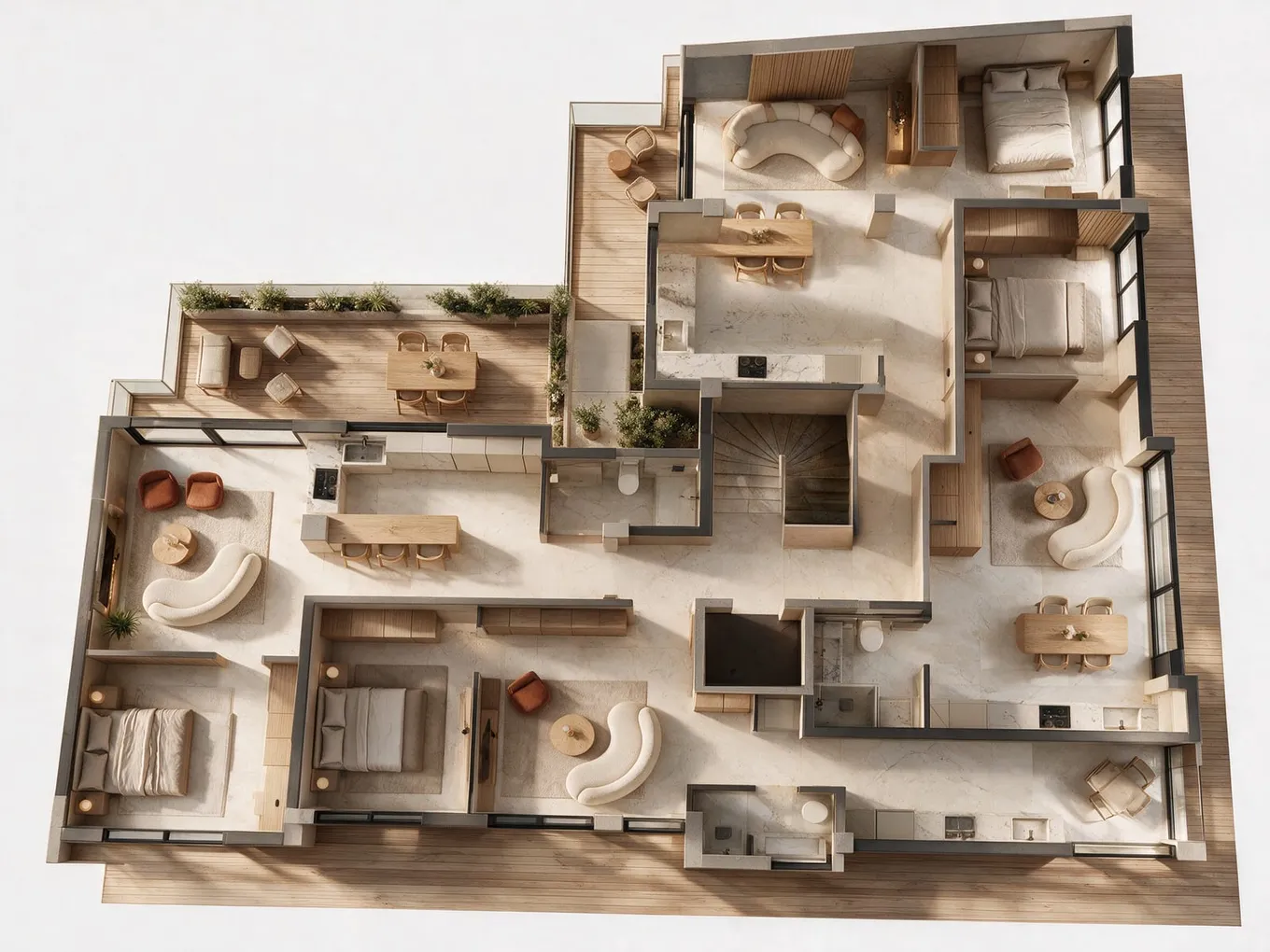 Floor plan of the first floor